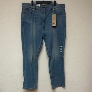 Levis NWT men’s 541 Athletic taper Classic stretchy Blue Denim Jeans size 40x30